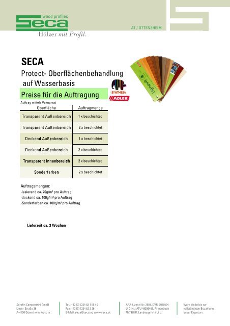 Download Datenblatt (PDF) - Seca