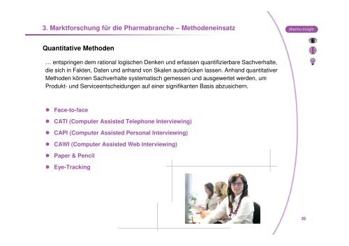 3. Marktforschung für die Pharmabranche