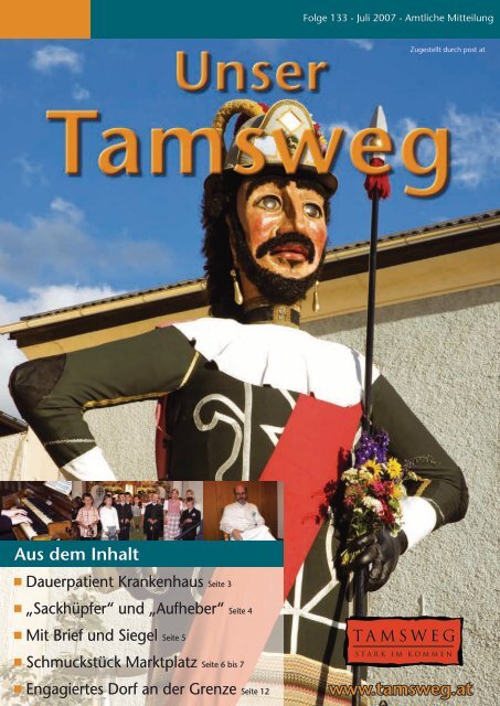 Aus dem Inhalt www.tamsweg.at