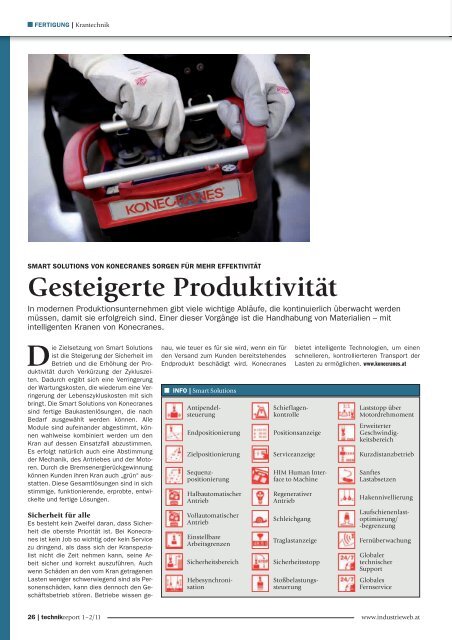 elektrische versus pneumatische Antriebe Vorteile ... - Industrieweb