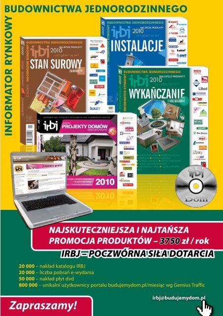 Zapraszamy! - Baza firm i produktów - Informator Budownictwa