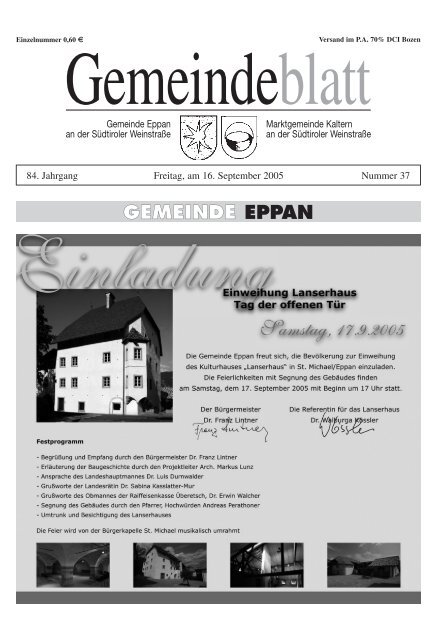 Gemeindeblatt Nr. 37 (5,1 MB) (0 bytes