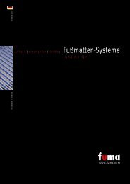 Fußmatten-Systeme - FUMA