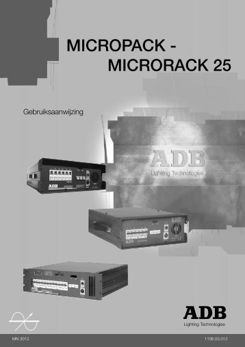 MICROPACK - MICRORACK 25 - PVL Sound & Light