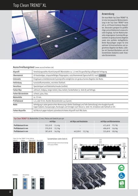 Katalog FUMA Fußmatten-Systeme 2012 als PDF