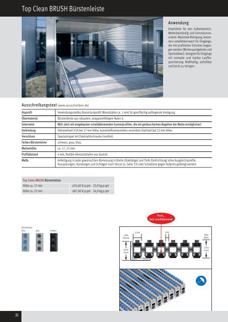 Katalog FUMA Fußmatten-Systeme 2012 als PDF