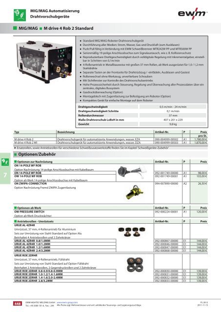 Automatisierungspreisliste 2012