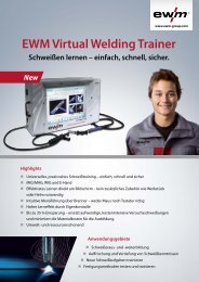 EWM Virtual Welding Trainer SchweiÃÂen lernen Ã¢ÂÂ einfach, schnell ...