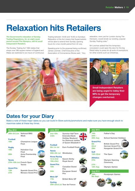 Issue 14 : May - July 2012 Download - Landmark Wholesale