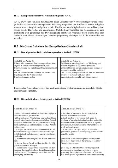 III. Harmonisierung der Umsatzsteuer