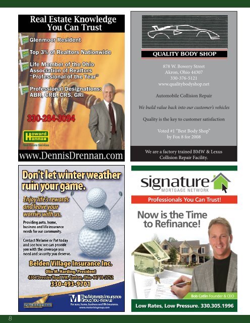 March 2012 Newsletter - Glenmoor Country Club