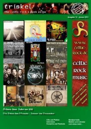 Alben des Jahres 2012 - celtic rock music