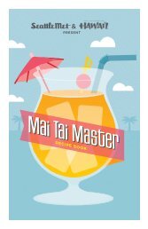 Mai Tai Master - Sagacity Media Inc.