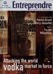 Entreprendre No. 36, November 1999 - Pernod Ricard