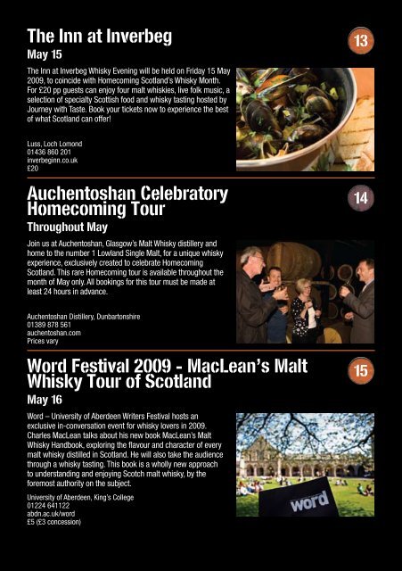 Whisky an - Come to Scotland