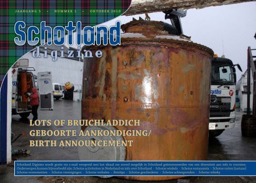 lots of bruichladdich geboorte aankondiging/ birth announcement