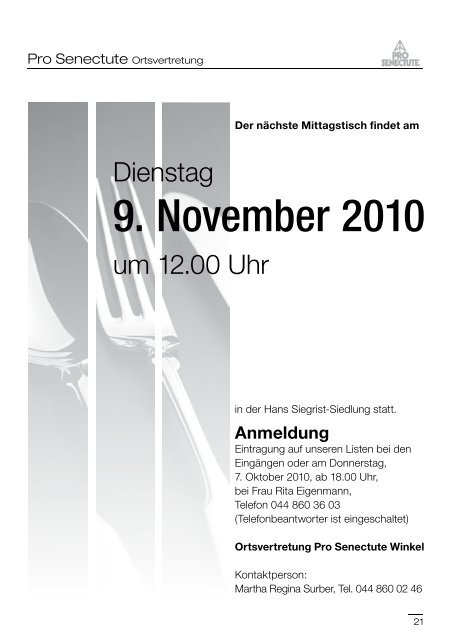 dorfziitig November 2010