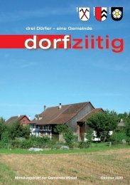 dorfziitig Oktober 2009