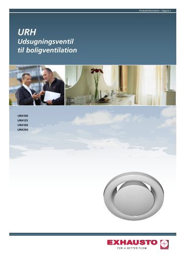 URH kontrolventil til udsugning - exhausto.de