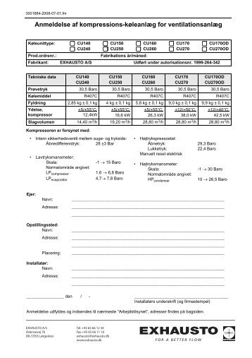 Anmeldelse af kompressions-køleanlæg for ... - exhausto.de