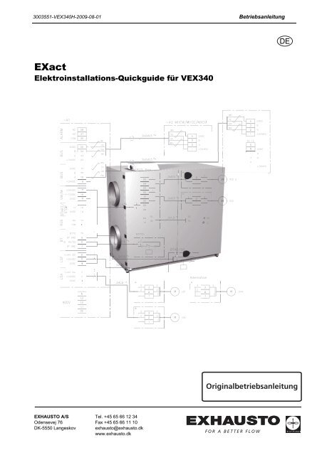 2.Installation des VEX-Gerätes - exhausto.de