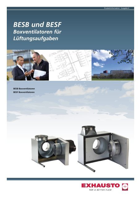 BESB und BESF Boxventilatoren - exhausto.de
