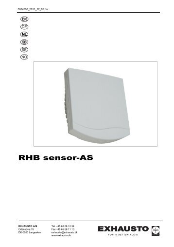 RHB sensor-AS - exhausto.de