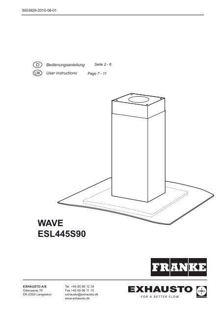 WAVE ESL445S90 - exhausto.de