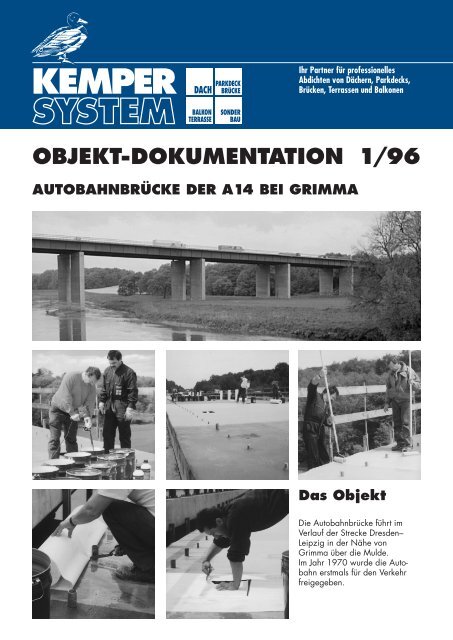 OBJEKT-DOKUMENTATION 1/96 - KEMPER SYSTEM