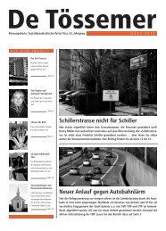 Neuer Anlauf gegen Autobahnlärm Schillerstrasse nicht für Schiller