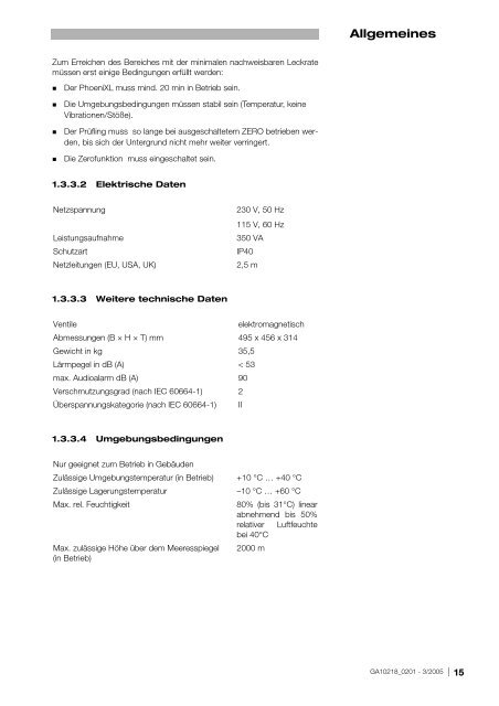 PhoeniXL Gebrauchsanleitung - DPS-Vakuum