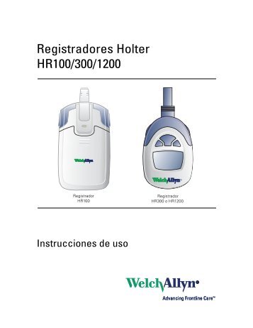 Manuales de Usuario - Welch Allyn