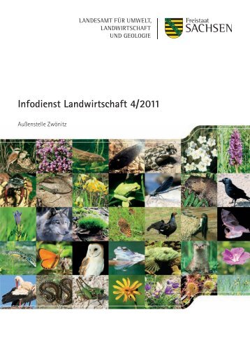 Infodienst Landwirtschaft 4/2011 - Sächsisches Staatsministerium ...