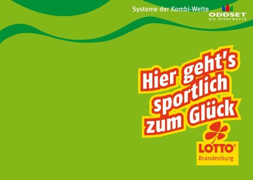 Systeme der Kombi-Wette - Lotto Brandenburg