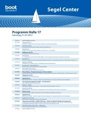 Programm Halle 17 - Boot