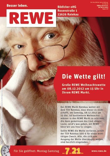 Weihnachtsmannwette - TSV Ratekau