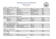 Zeiteinteilung Bremer Pferdefest 2012 - Reitgemeinschaft ...