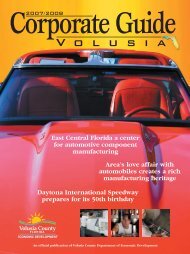 Corporate Guide - Volusia County Economic Development