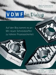 VDWF im Dialog 3/2011