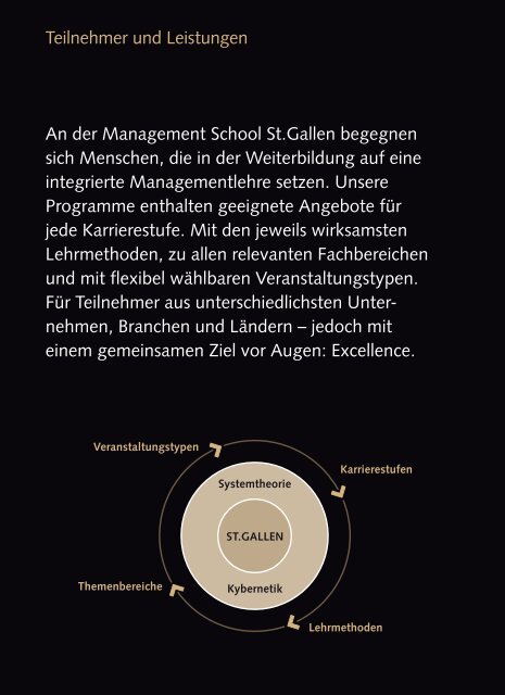 MANAGEMENT SCHOOL ST.GALLEN