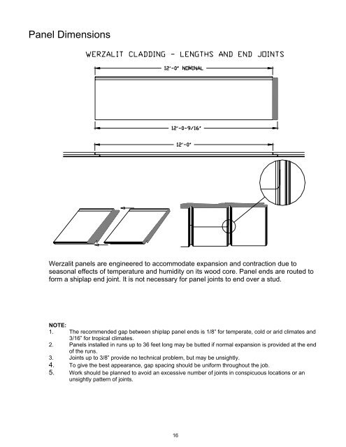 Werzalit's Construction System - Werzalit of America, Inc.