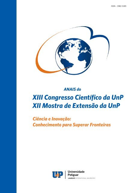 XIII Congresso Científico da UnP XII Mostra de Extensão da UnP