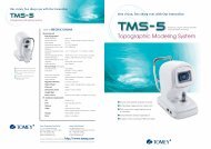 Topographic Modeling System - Tomey