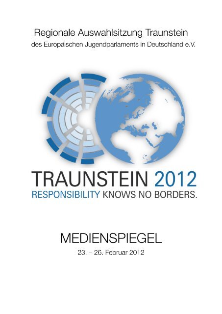 Pressespiegel: Regionale Auswahlsitzung Traunstein