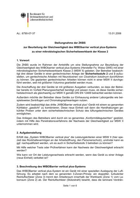WIBObarrier (pdf, 133 KB, nicht barrierefrei) - BVL