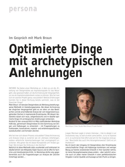 Ho! - INFORM Designmagazin