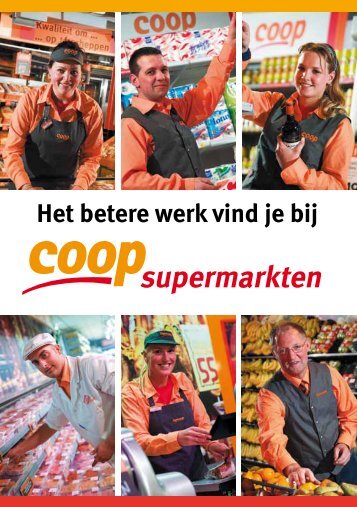 Het betere werk vind je bij - Coop