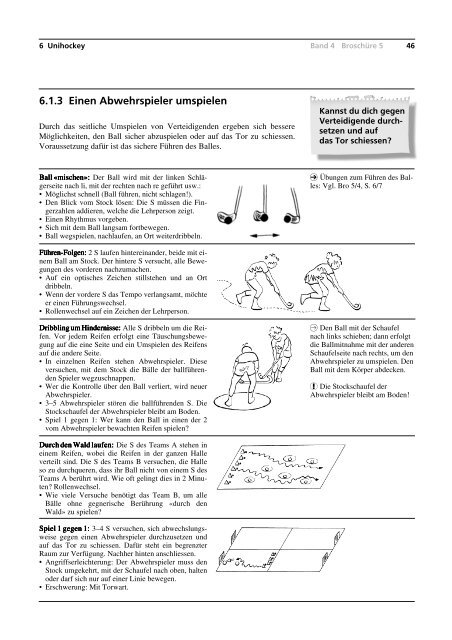 Lehrmittel Sporterziehung: Band 4 – Broschüre 5 - mobilesport.ch