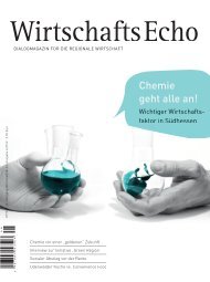 Ausgabe lesen - WirtschaftsEcho