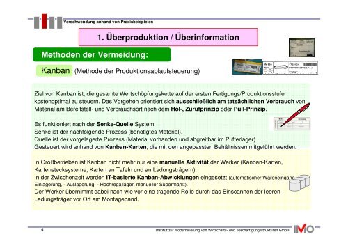 Methoden der Vermeidung